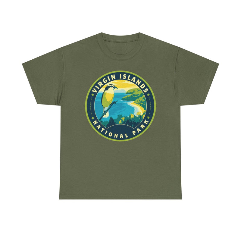 Load image into Gallery viewer, Virgin Islands National Park Round Logo T-shirt