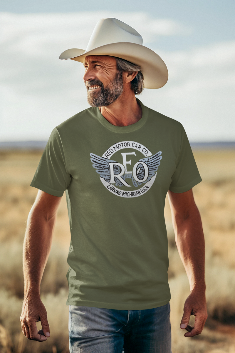 Load image into Gallery viewer, REO Motor Car Company Lansing Michigan T-shirt