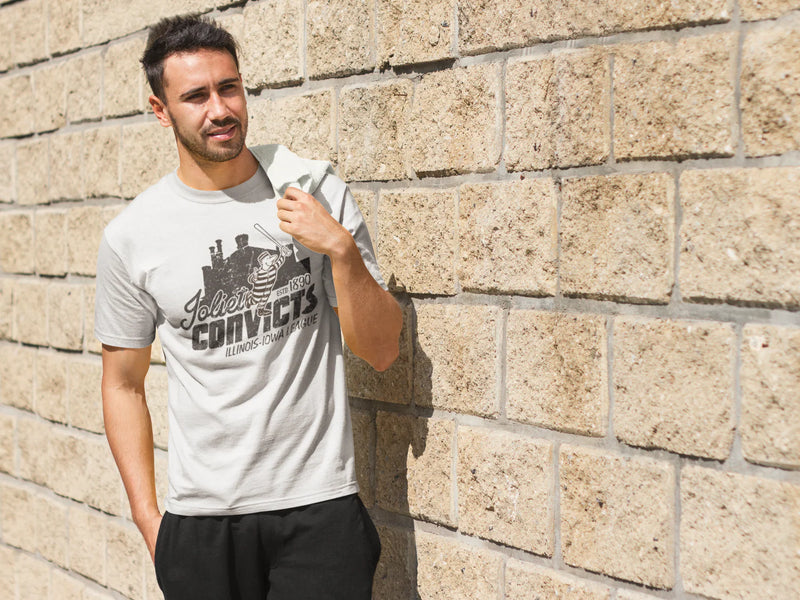 Load image into Gallery viewer, Joliet Convicts Est 1890 Illinois Baseball T-shirt