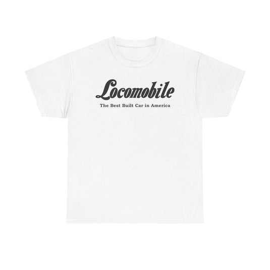 Locomobile The Best Built Car in America Vintage Script T-shirt