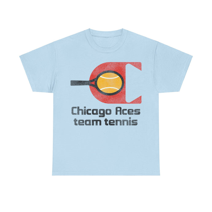 Chicago Aces Logo Team Tennis Retro Nostalgic T-shirt