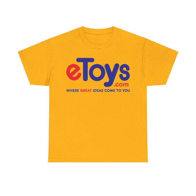 Etoys.com Logo T-Shirt: “Where Great Ideas Come To You”