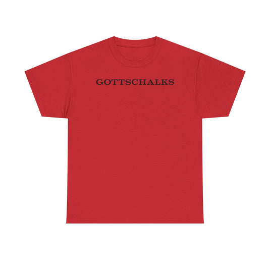Gottschalks Simple Black Text Department Store Logo T-Shirt