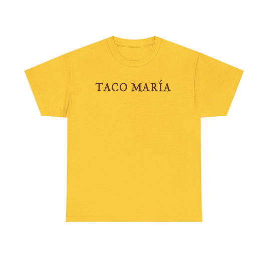 Taco María T-Shirt - Mexican Restaurant Industry Defunct Logo Tee