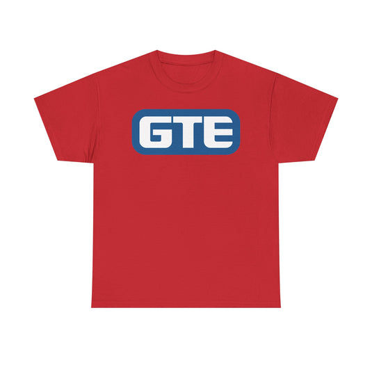 GTE Telecommunications Logo Vintage Phone Company T-Shirt