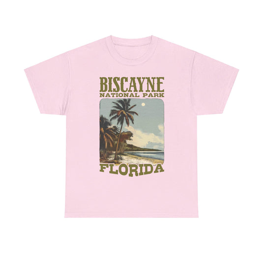 Biscayne National Park Florida Poster Print T-shirt