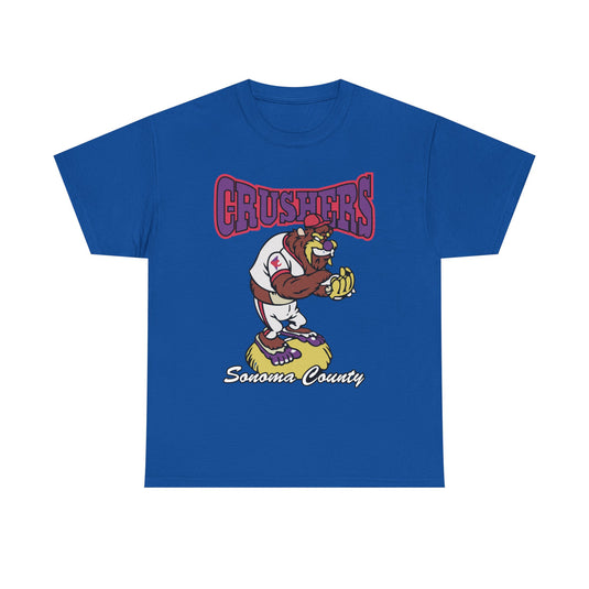 Sonoma County Crushers California Baseball 1995-2002 T-shirt