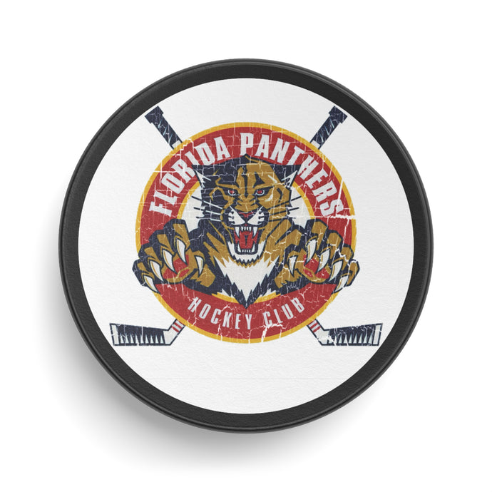 Florida Panthers Red Logo Hockey Puck