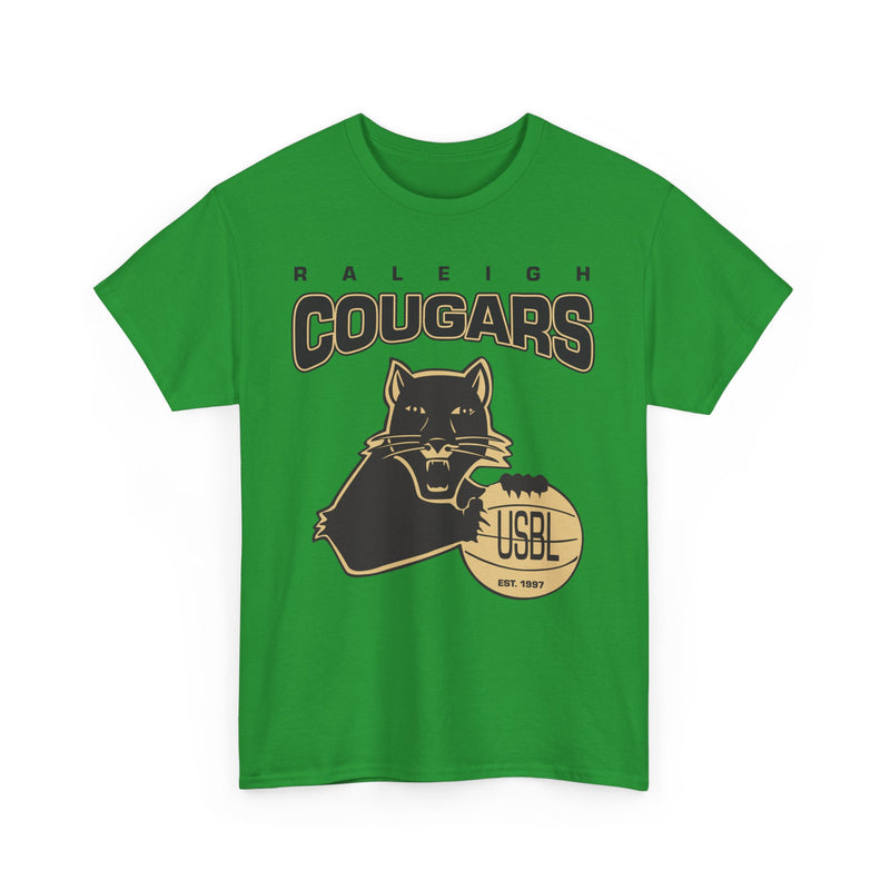 Load image into Gallery viewer, Raleigh Cougars North Carolina Basketball 1997-1999 T-shirt
