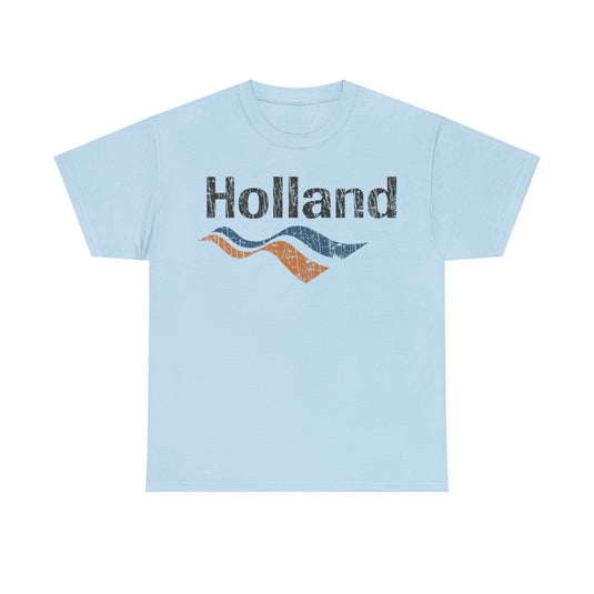 Holland Freight 1929 Trucking Distressed Print T-shirt