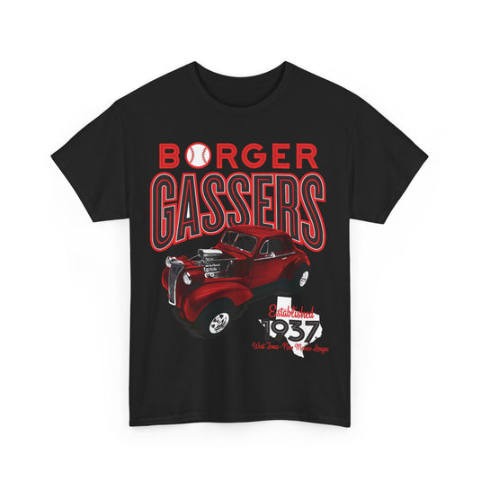 Borger Gassers Est 1937 Texas Baseball T-shirt