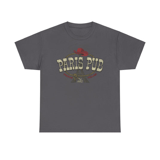 Paris Pub 1982 Texas Restaurant Bar T-shirt