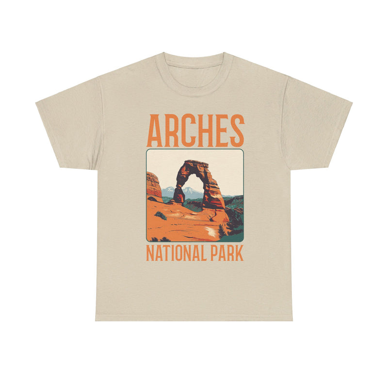 Load image into Gallery viewer, Arches National Park Utah Poster Print T-shirt
