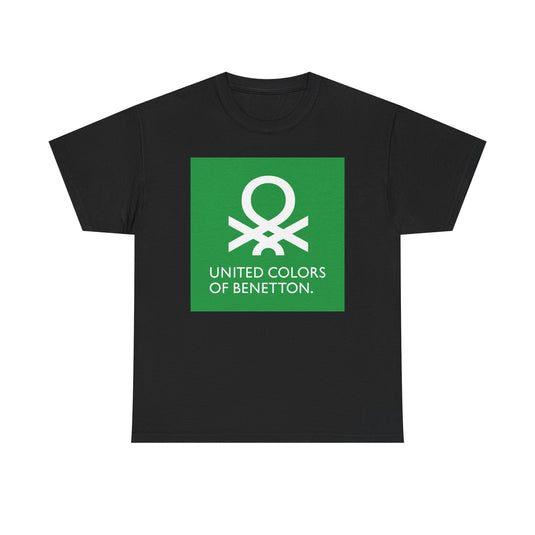 United Colors of Benetton Retail Store Vibrant Diversity Logo T-Shirt