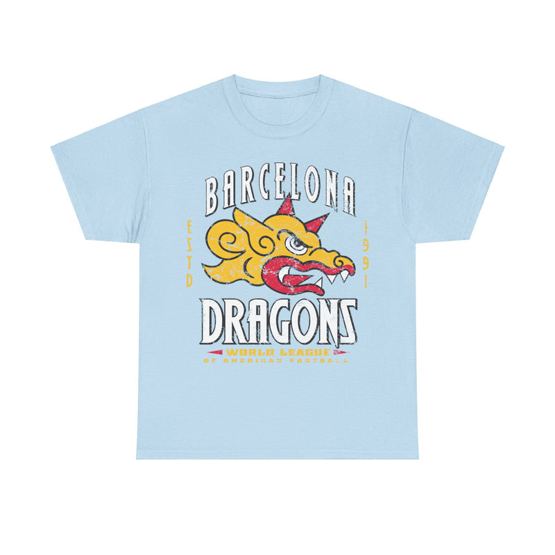 Load image into Gallery viewer, Barcelona Dragons Est 1991 Spain Football Team T-shirt
