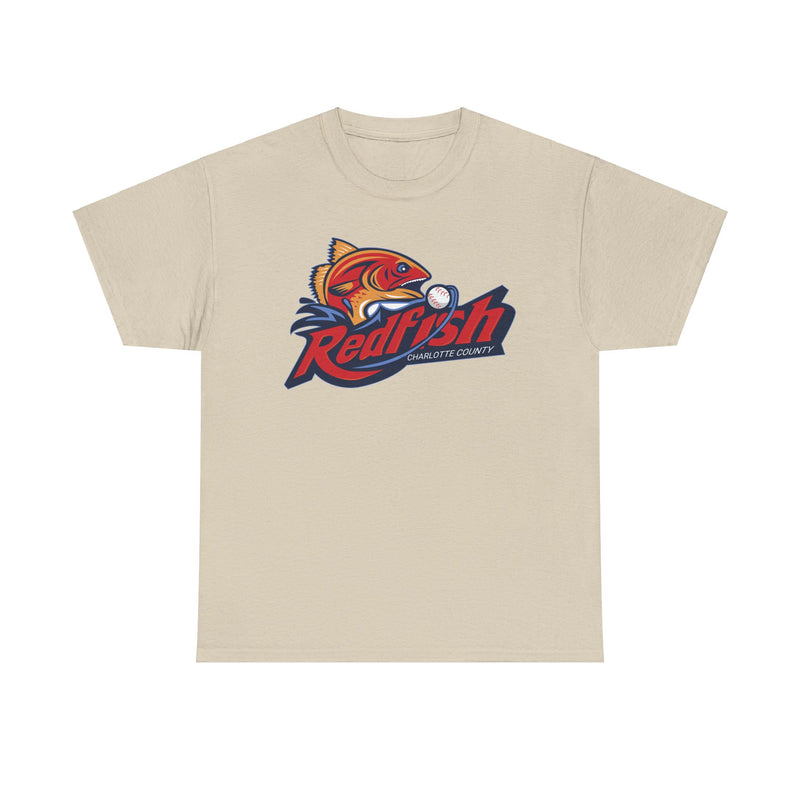 Load image into Gallery viewer, Charlotte County Redfish Florida South Coast League Baseball 2007 T-shirt
