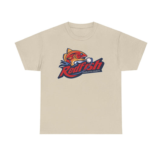 Charlotte County Redfish Florida South Coast League Baseball 2007 T-shirt