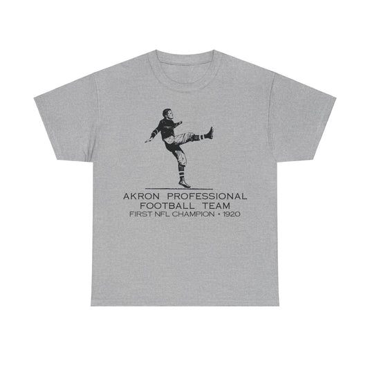 Akron Pros 1920 Champion Ohio Football Team T-shirt