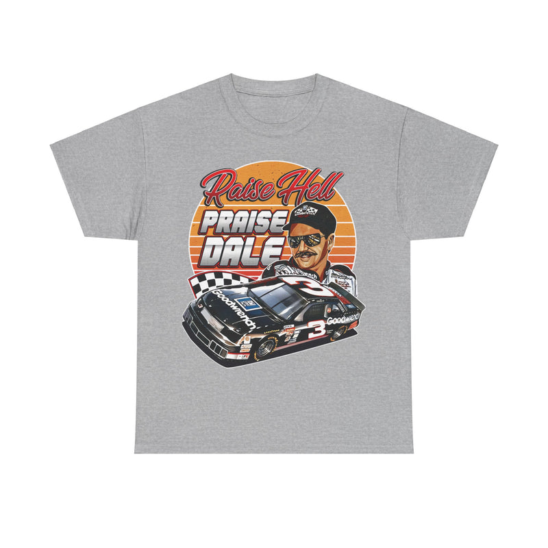 Load image into Gallery viewer, Dale Earnhardt Praise Checkered Flag Racing T-shirt
