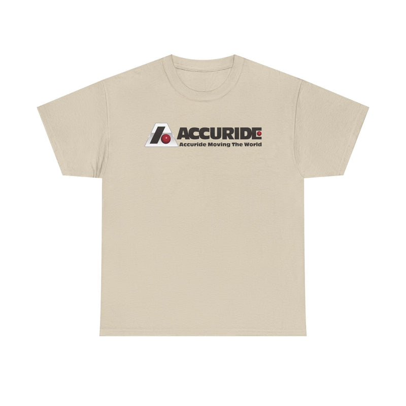 Load image into Gallery viewer, Accuride T-Shirt Defunct Moving Company Logo Tee Moving The World
