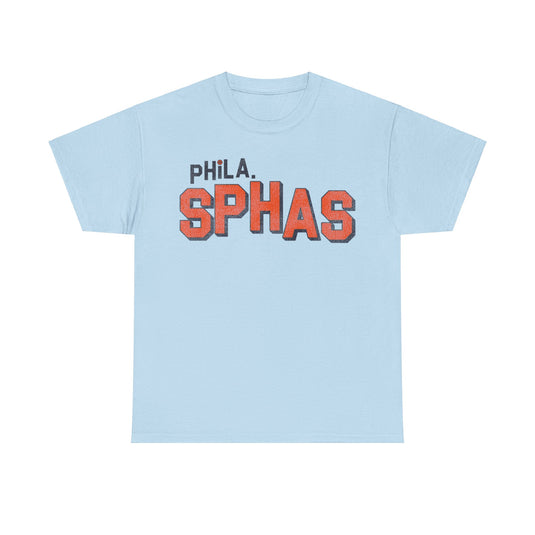 Philadelphia Sphas Basketball Team Nostalgic Retro T-shirt