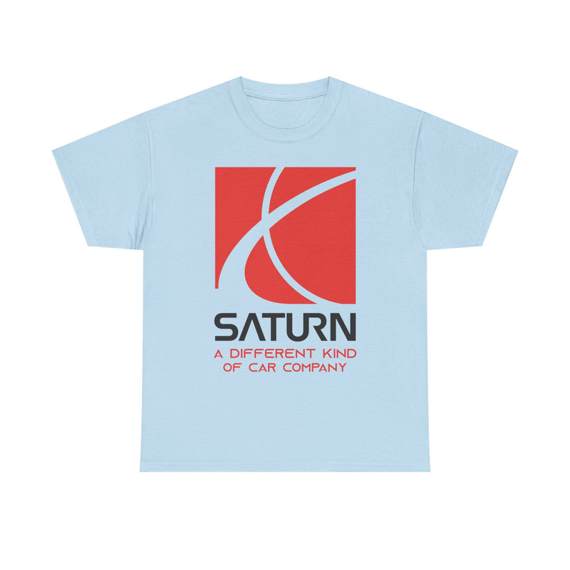 Load image into Gallery viewer, Saturn A Different Kind of Car Company Red S Logo T-shirt
