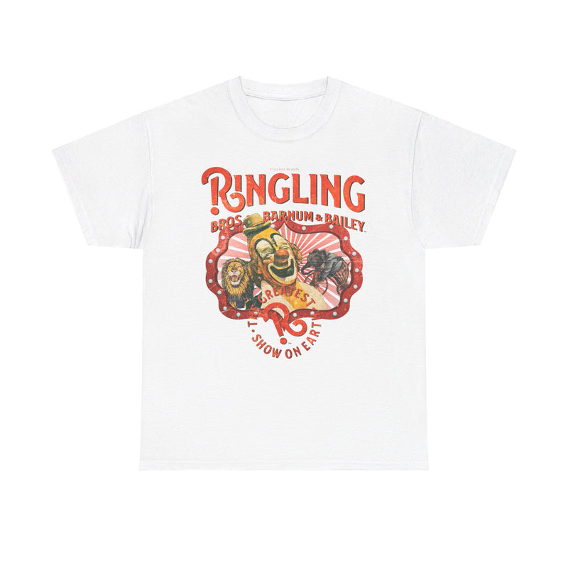 Load image into Gallery viewer, Ringling Brothers Greatest Show on Earth Nostalgic Retro Logo T-shirt
