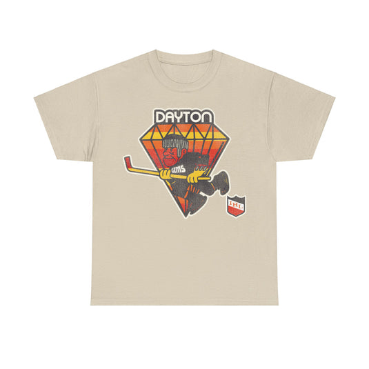 Dayton Gems Ohio IHL Hockey Team T-shirt