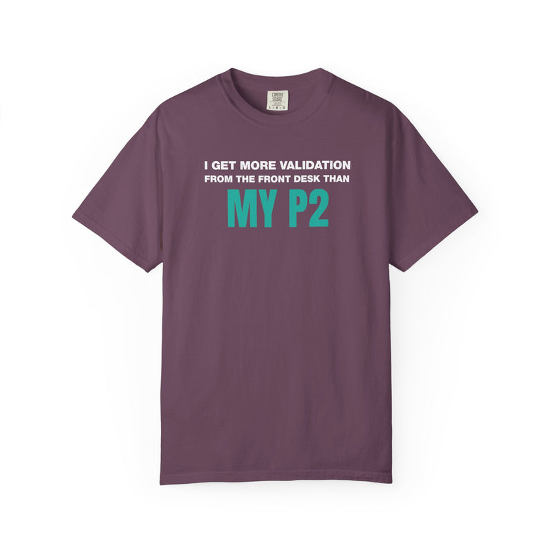 Load image into Gallery viewer, Hotel Front Desk Validation Credit Card Points Miles Teal T-shirt
