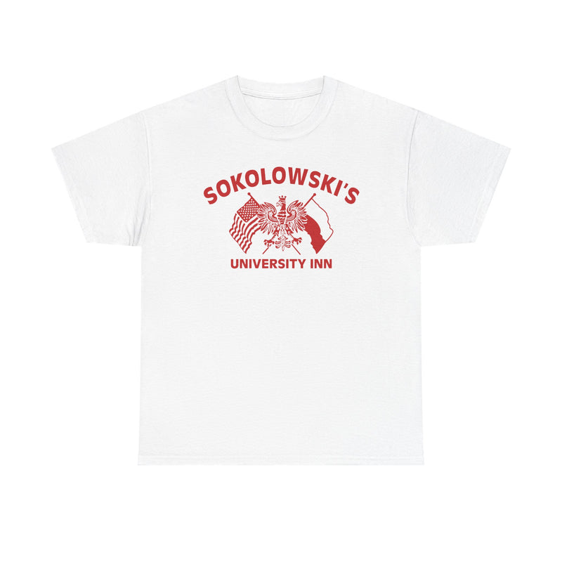Load image into Gallery viewer, Sokolowski's University Inn T-Shirt - Restaurant Industry Defunct Tee
