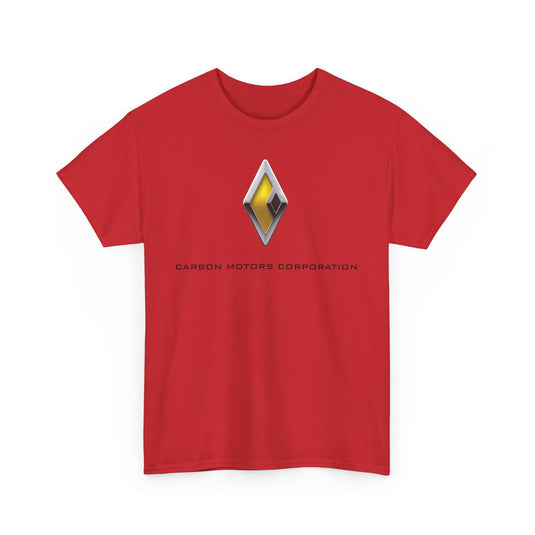 Carbon Motors Corporation Concept Police Car Diamond Logo T-shirt