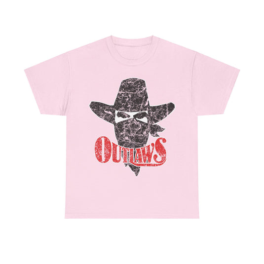 Arizona Outlaws Cowboy Logo Football Team T-shirt