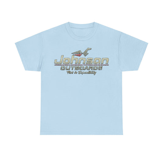 Johnson Outboards 1903 Distressed Print T-shirt