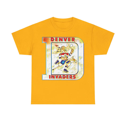 Denver Invaders Colorado Hockey Team T-shirt