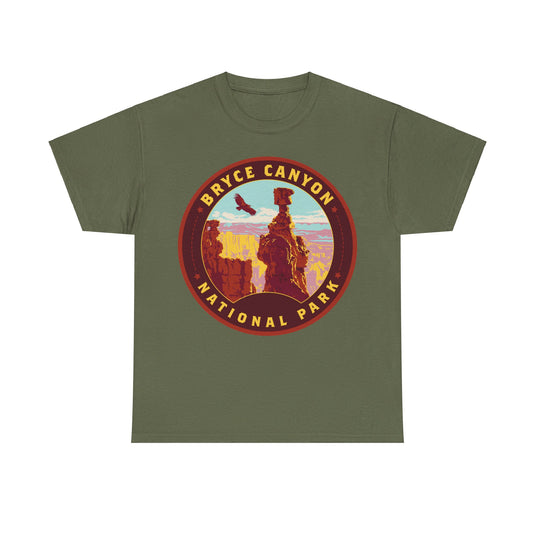 Bryce Canyon National Park Utah Round Logo T-shirt