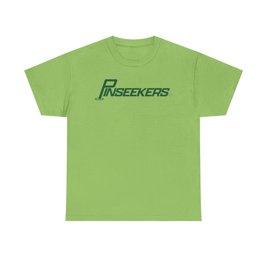 DeForest PinSeekers T-Shirt Defunct Golf Course Bankrupt Company Logo Tee