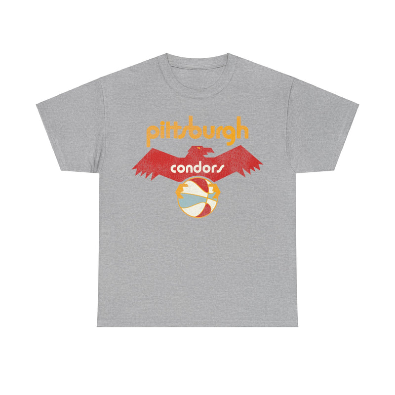 Load image into Gallery viewer, Pittsburgh Condors ABA Basketball Team Nostalgic Retro T-shirt
