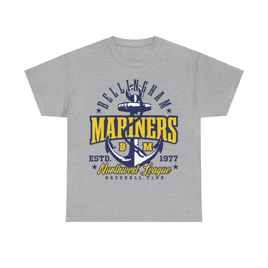 Bellingham Mariners Est 1977 Washington Baseball T-shirt