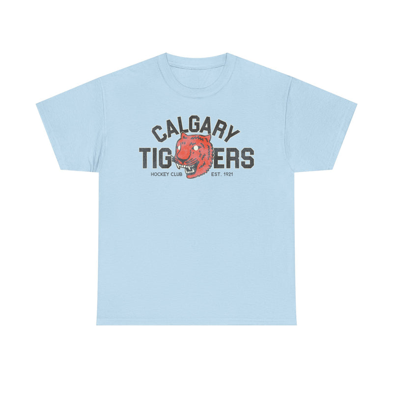 Load image into Gallery viewer, Calgary Tigers Hockey Team Nostalgic Logo T-shirt
