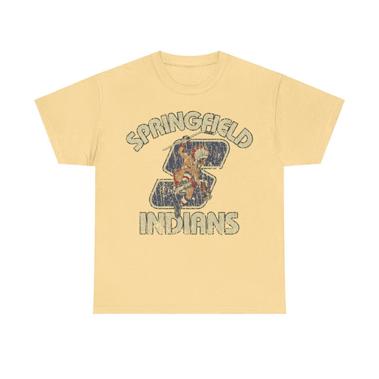 Springfield Indians Hockey 1974 Nostalgic T-shirt