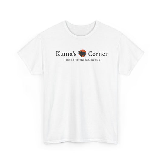 Kuma's Corner T-Shirt - Restaurant Chain Logo Tee - Chicago Burgers