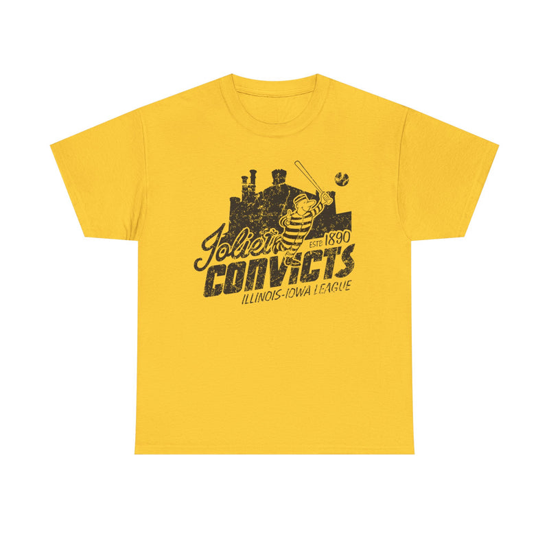 Load image into Gallery viewer, Joliet Convicts Est 1890 Illinois Baseball T-shirt
