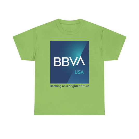 BBVA USA Banking T-Shirt - Brighter Future Logo - Financial Institution - Alabama Texas