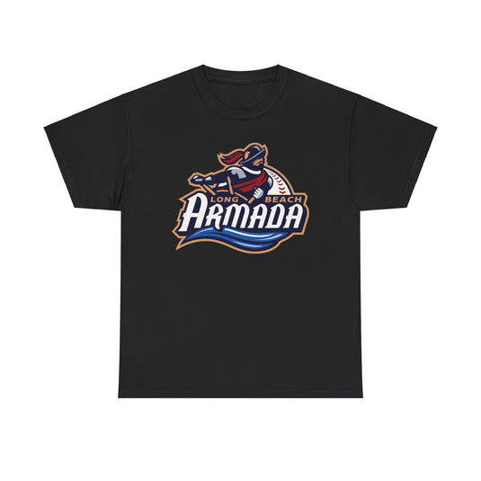 Long Beach Armada Golden Baseball League 2005-2009 California T-shirt