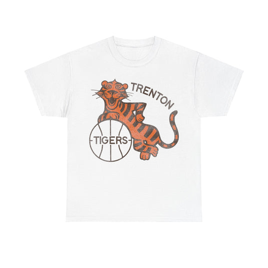 Trenton Tigers Basketball Team Nostalgic Retro T-shirt