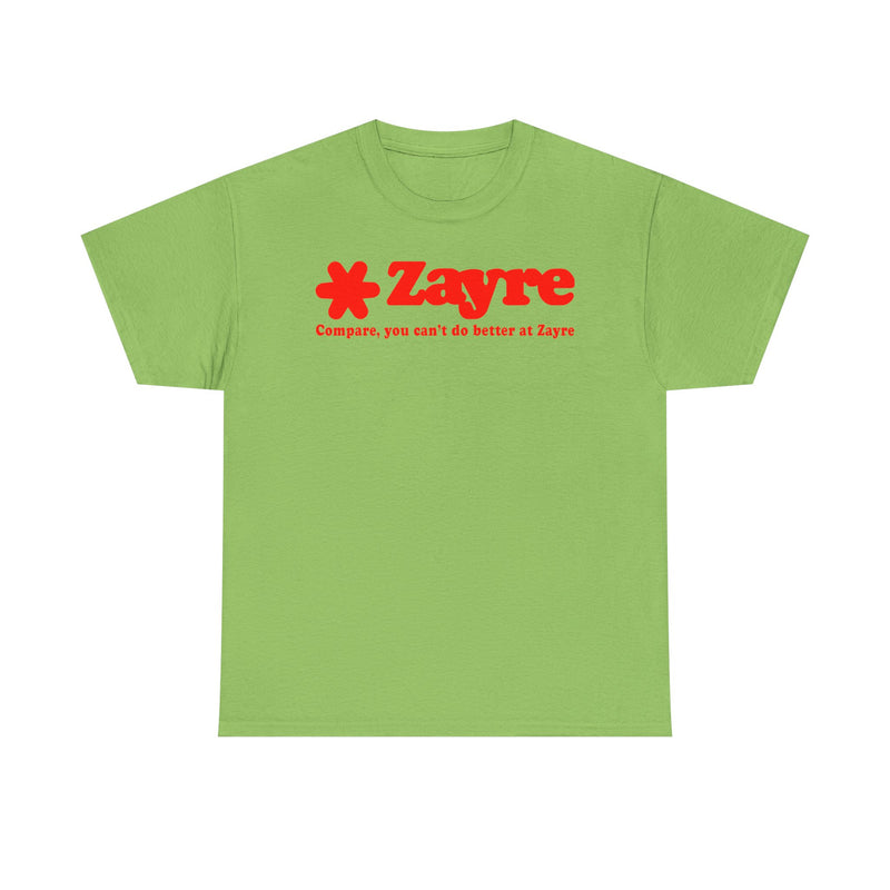 Load image into Gallery viewer, Zayre Compare You Can't Do Better Red Star Logo Discount Store Chain T-shirt
