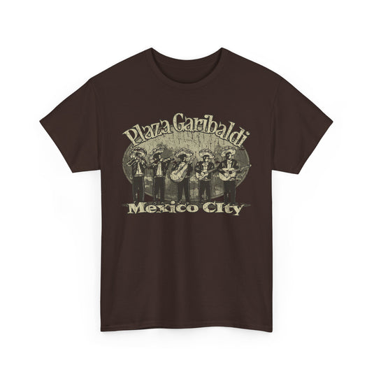 Plaza Garibaldi Mexico City Marriachi Music T-shirt