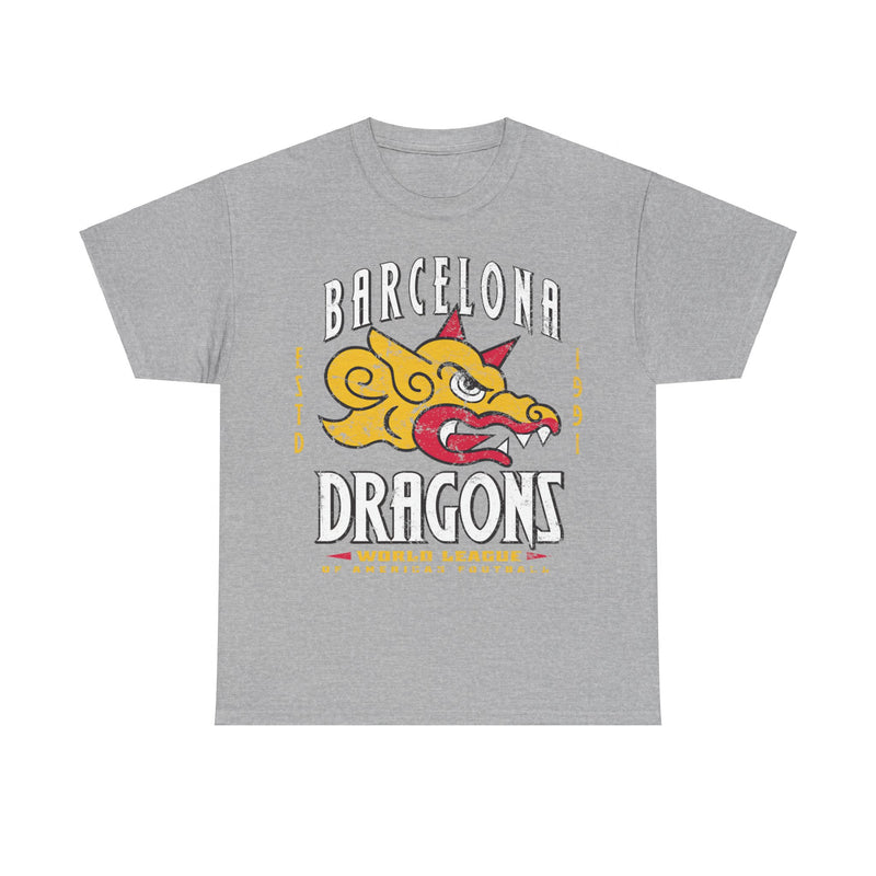 Load image into Gallery viewer, Barcelona Dragons Est 1991 Spain Football Team T-shirt
