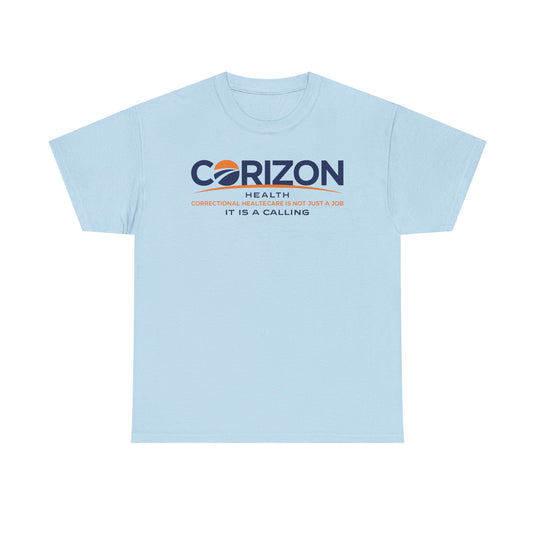 Corizon Health T-Shirt - Prison Healthcare Company Logo Tee - Correctional