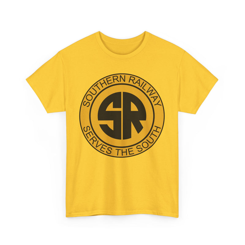 Load image into Gallery viewer, Southern Railway Black Logo Vintage Train Railroad T-Shirt
